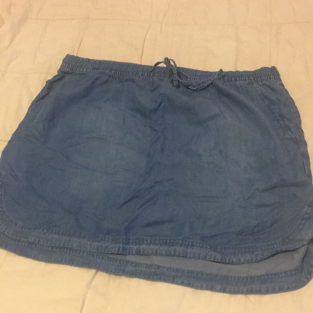 Light denim skirt, Merona, Size L